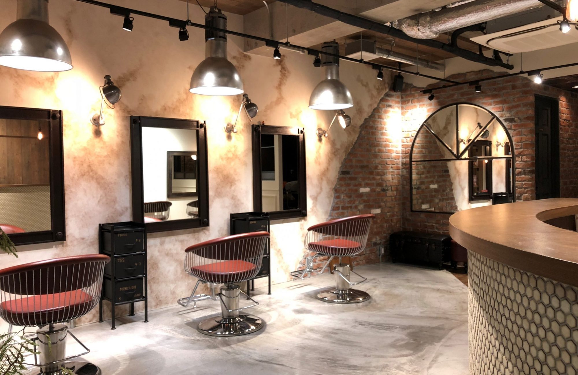 コードデザイン  We are your shopu0027s stage maker 美容室 インテリア 